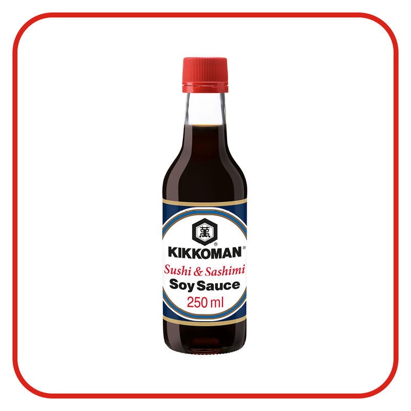 KIKKOMAN Sushi & Sashimi Soy Sauce - 250ml Bottle