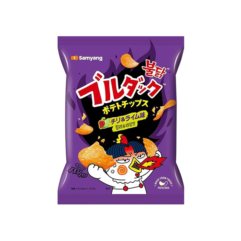 SAMYANG Buldak Limoen & Chili Aardappelchips 55 g