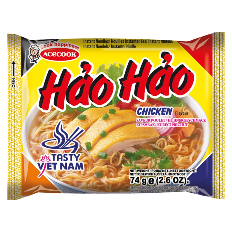 Acecook Hao Hao Chicken Flavour 74G