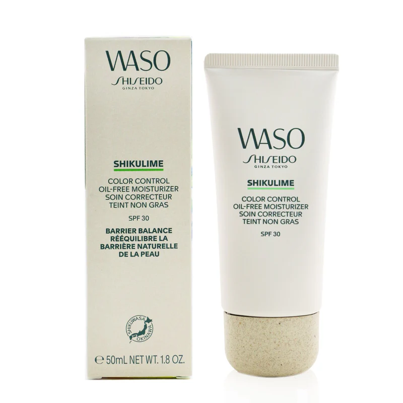 Shiseido WASO Shikulime Color Control ölfreie Feuchtigkeitscreme SPF 30 50 ml
