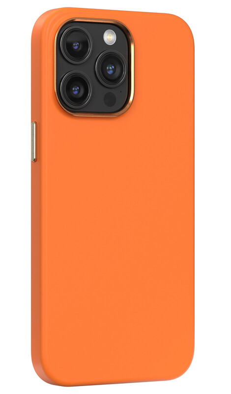 Nature Series Magnetic Silicone Phone Case - iPhone15 Plus - Yellow