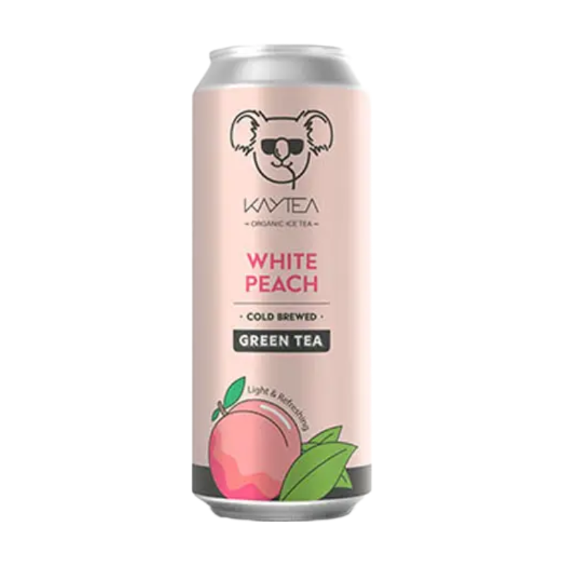 Kaytea White/Peach 【Cooling】【Hydration】Kaytea Tea 330Ml