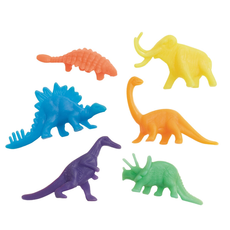 Unique Dinosaur Party Bag Fillers, 12 pack