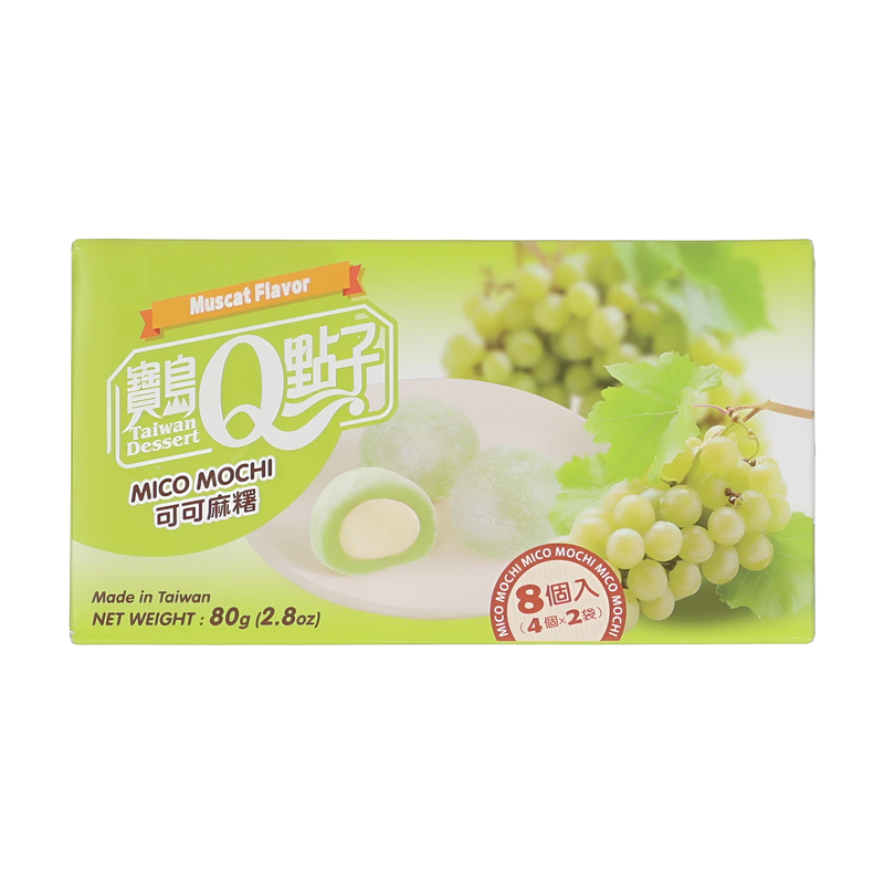 Q-Brand Mico mochi met druivensmaak 80 g