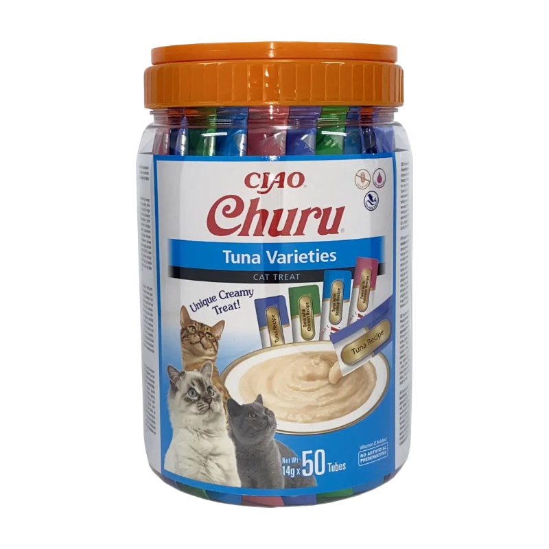 INABA Churu Multi-pack Tonijn 50 stuks.