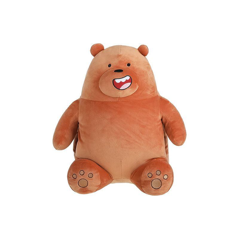 Miniso We Bare Bears Grizzly Plush Soft Toy