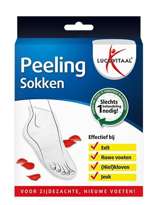 Lucovitaal Peeling Socks - 1 paar