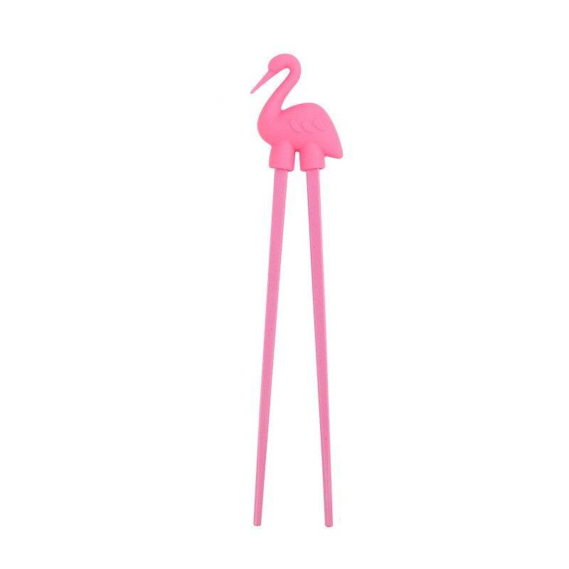 Training Animal Chopsticks for Kids - Pink Flamingo