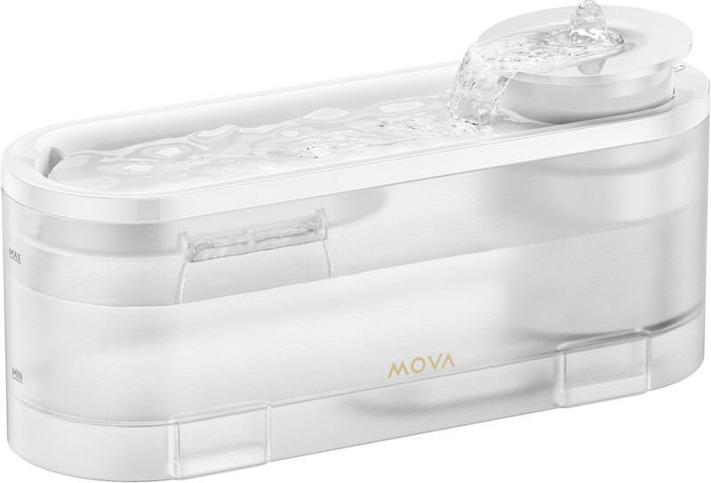 MOVA WF10 Pro - Huisdier waterfontein - 1,5L Draadloos 3 waterstanden Multifiltratie, Stil (<30dB)