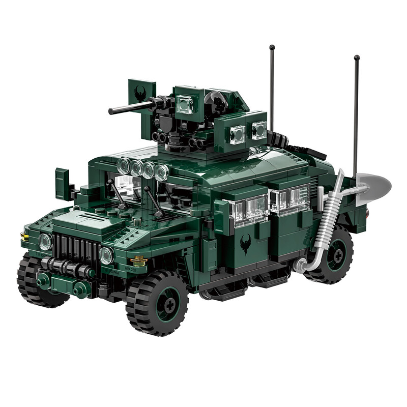 WANGE M1151 Enhanced Armament Carrier 518 Pcs Building Blocks Set for Hobby Builders
