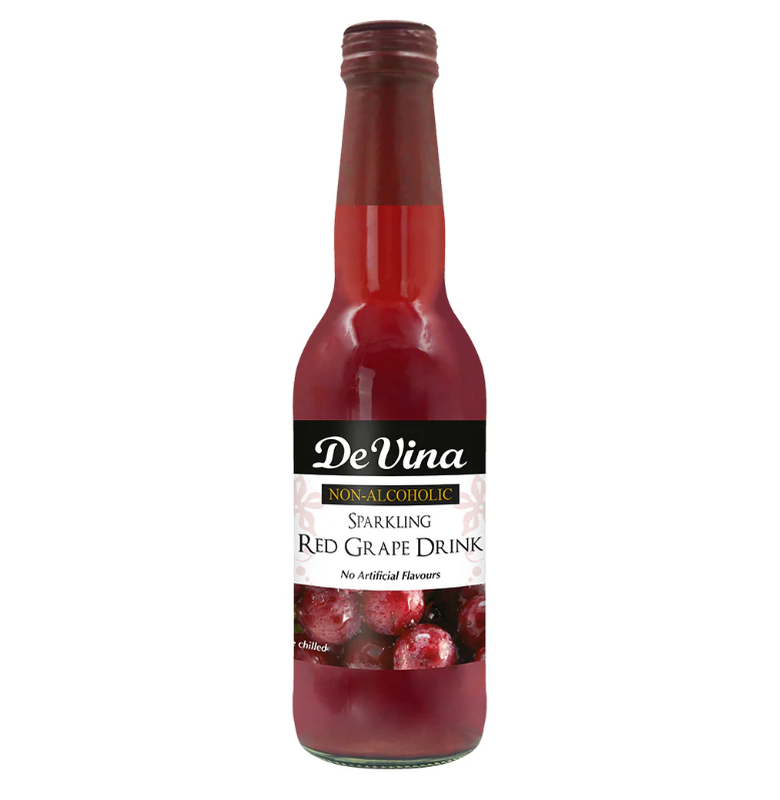 De Vina Sparkling Red Grape 330ml