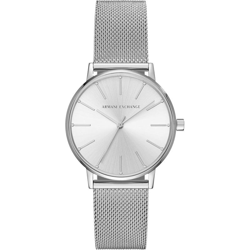 AX5535 Stainless Steel Women's Three-Hand Movement Watch