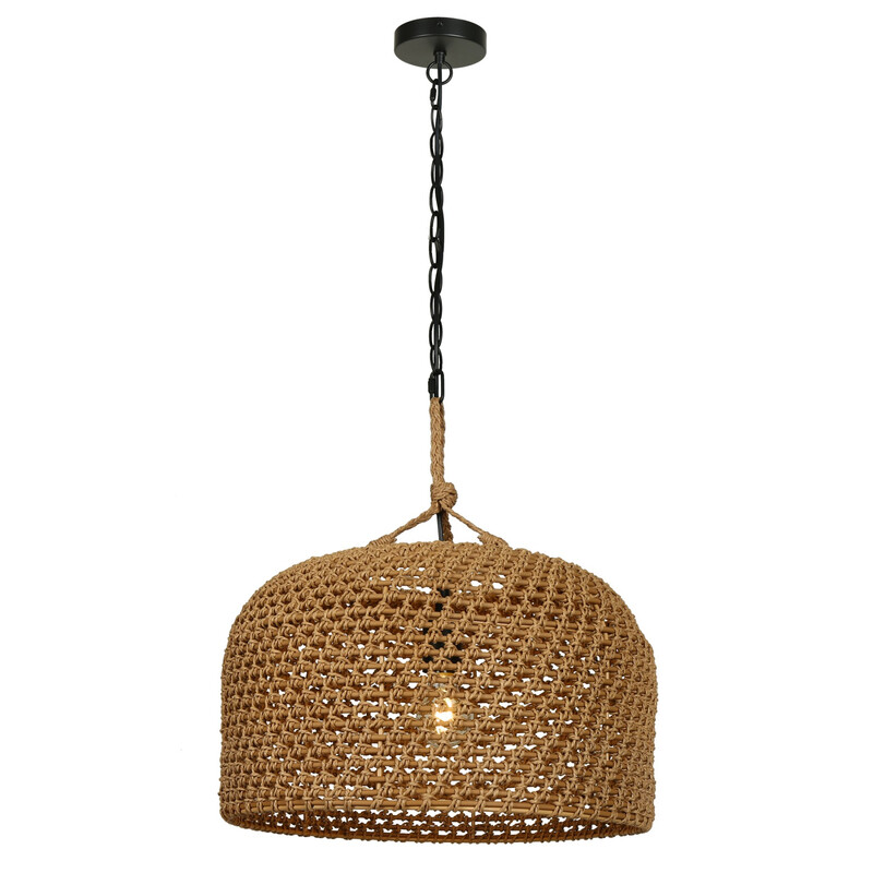 Lameke Rattan-Pendelleuchte