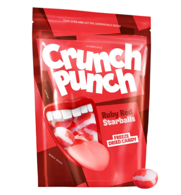 CANDY CRUNCH PUNCH RUBY RED STARBALLS 50 g