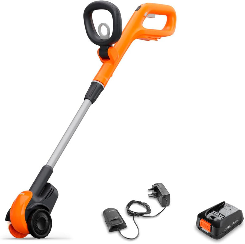 Flymo 18V Easiweeder Kit Battery Weed Brush