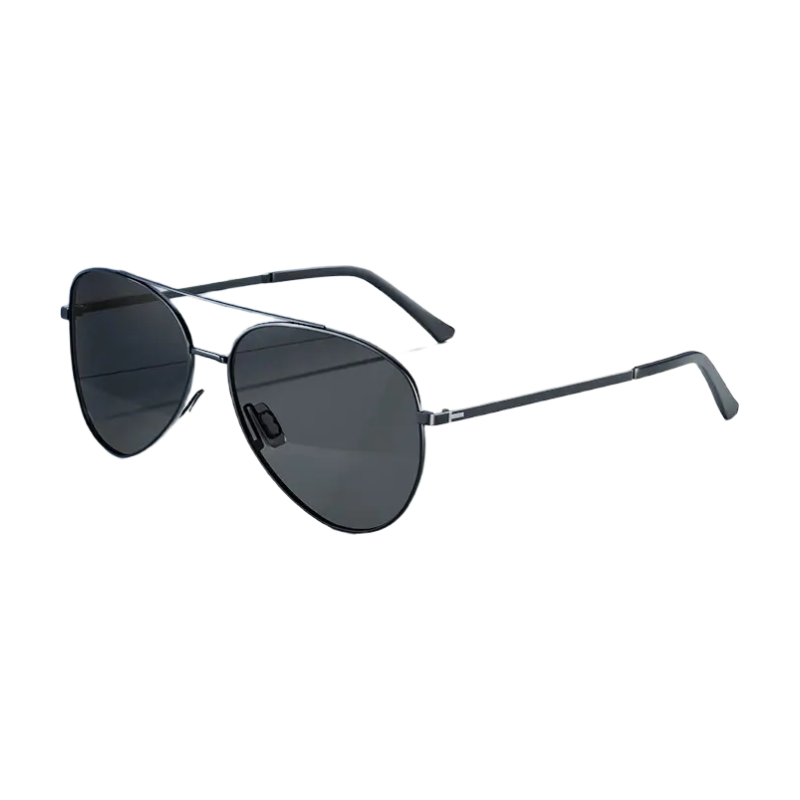 classic aviator sunglasses men and women's sunglasses driving anti-glare frog mirror