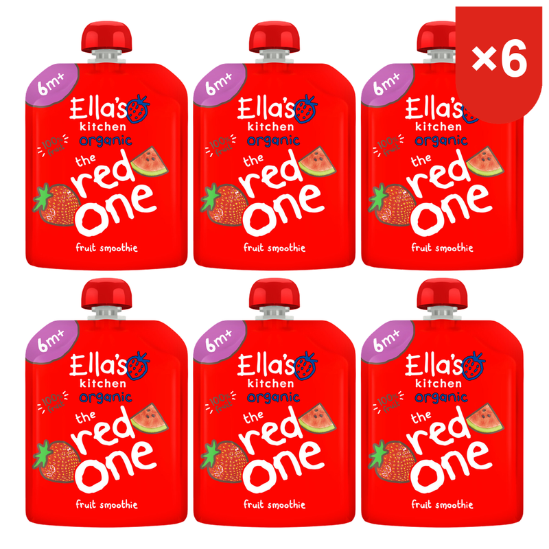 Ella's Kitchen The Red One Smoothie aux fruits 90 g * 6