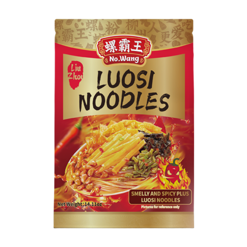 Luobawang - Luosifen Rijstnoedels Extra Pittig & Sterke Geur 400 g