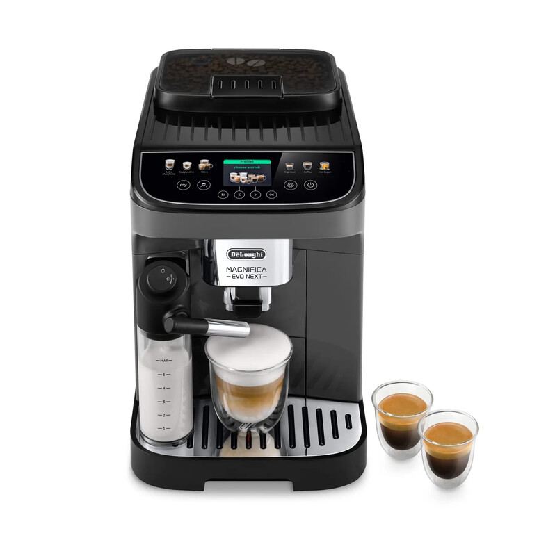 DE‘LONGHI Evo Next ECAM310.60.GB Kaffeevollautomat Grau Schwarz