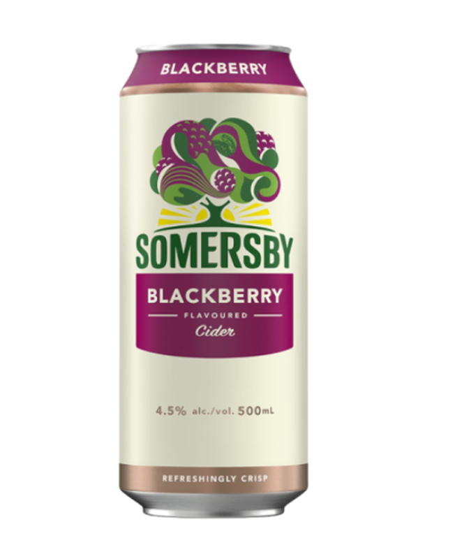 SOMERSBY BLACKBERRY bier 50 cl