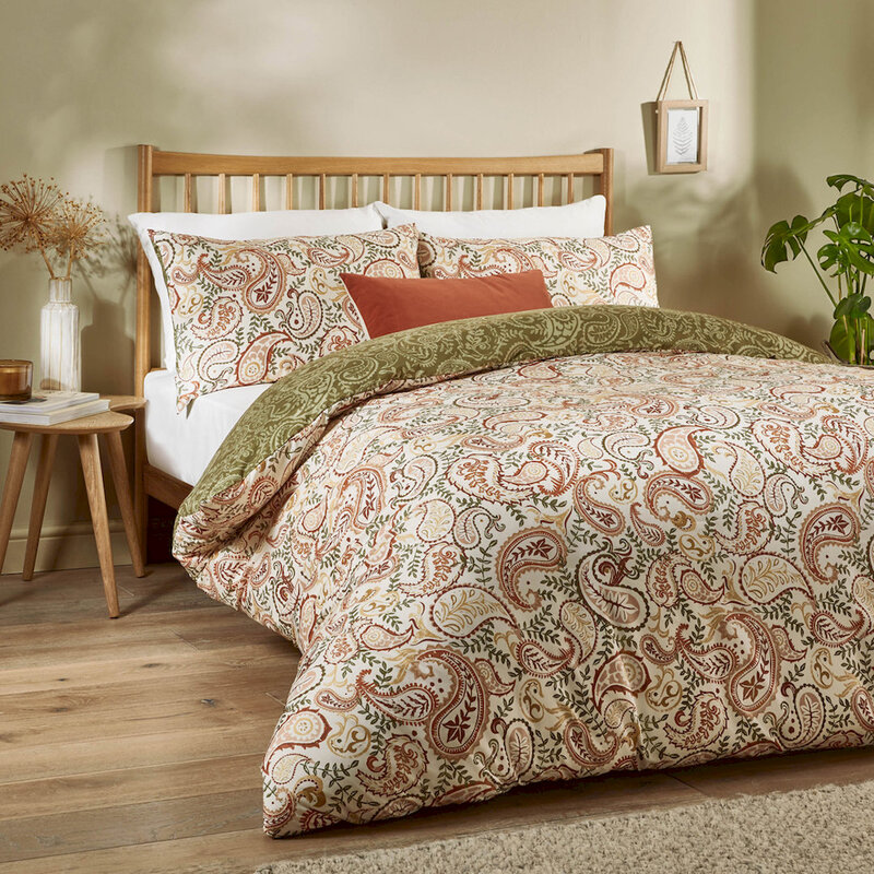 Duvet Cover Set Anika Multicolour Double