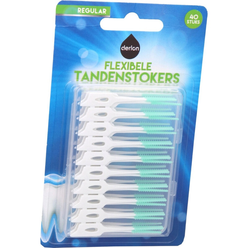 Derlon tandenstokers flex 40st