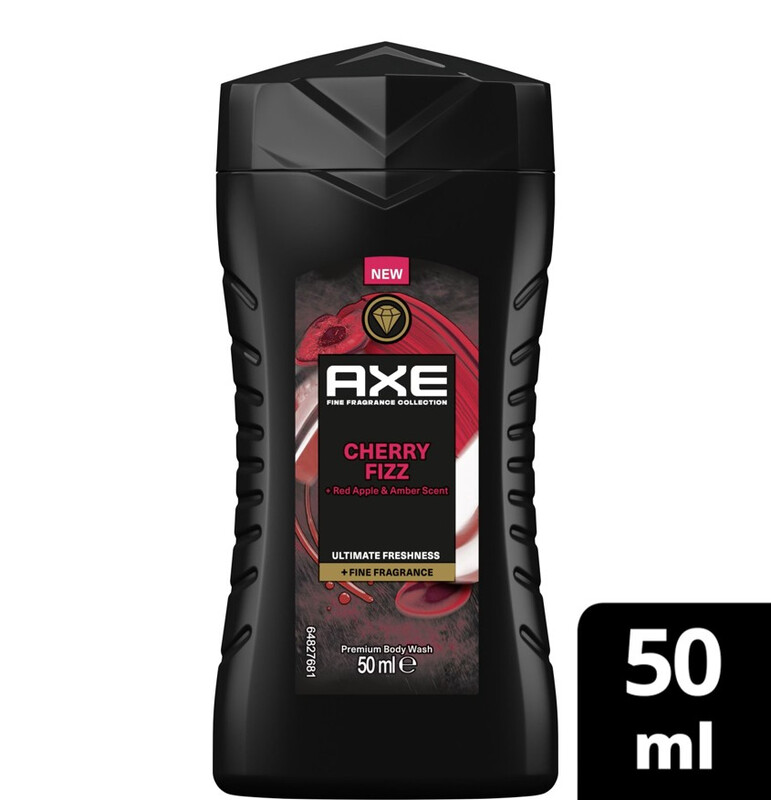 AXE Douchegel Fine Fragrance Cherry Fizz Mini Reisformaat 50 ml
