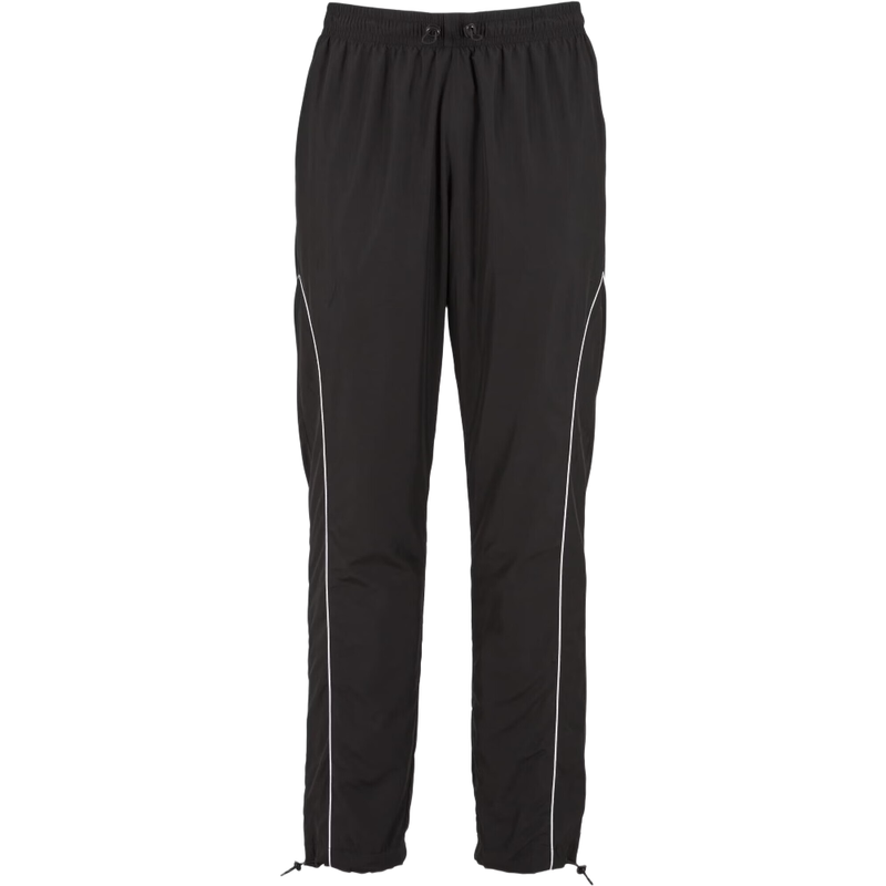 Urban Classics trainingsbroek met bies en panelen zwart XL