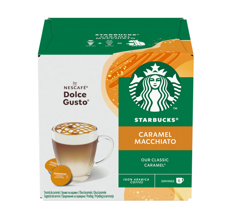 Nescafé Dolce Gusto Caramel Macchiato 12 unité
