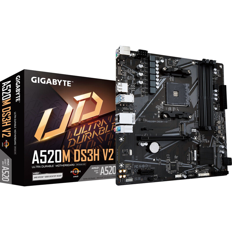Gigabyte A520m Ds3h V2 Motherboard Sockel Am4 Micro Atx - Bild 10