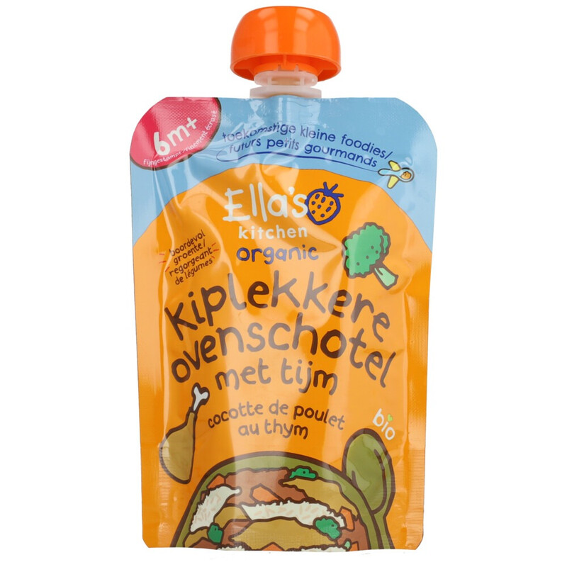 Ella's Kitchen BIO Kip Lekkere Ovenschotel 6 M+ 130 g