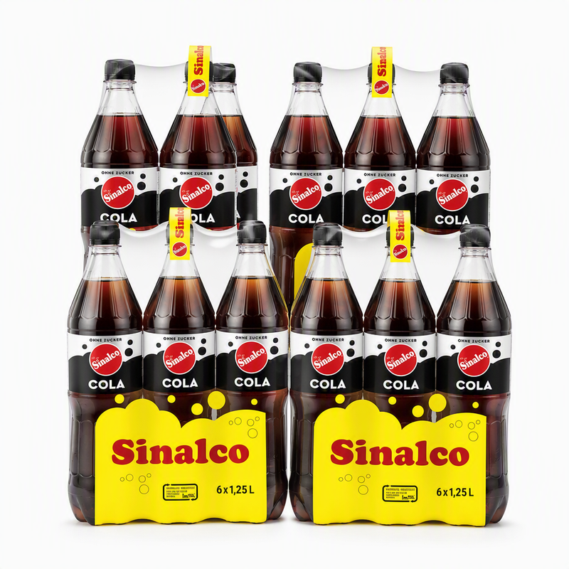 Vorteilspack 4 x Sinalco Cola Zero 6x1,25 L