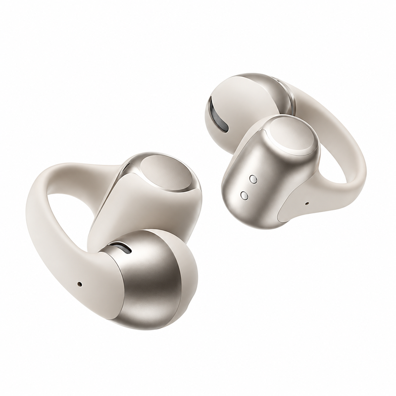 Shokz Unisex Gris Bone Conduction Bluetooth Headphones Opendots One - Image 3