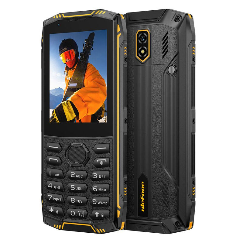 Ulefone Armor Mini 5 Schwarz: Robuster Outdoor-Handy, 4G LTE, Touch-Display, Langlebiges Feature-Phone für Abenteuer