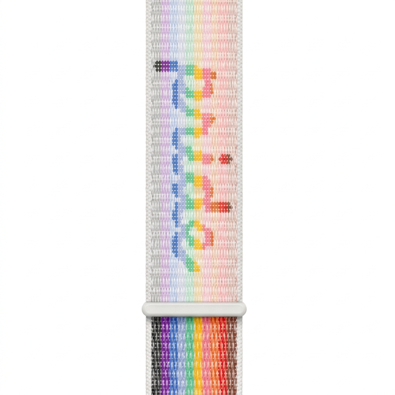 Apple Watch Pride Edition Regenbogen Sonderedition Sportarmband (45 mm)