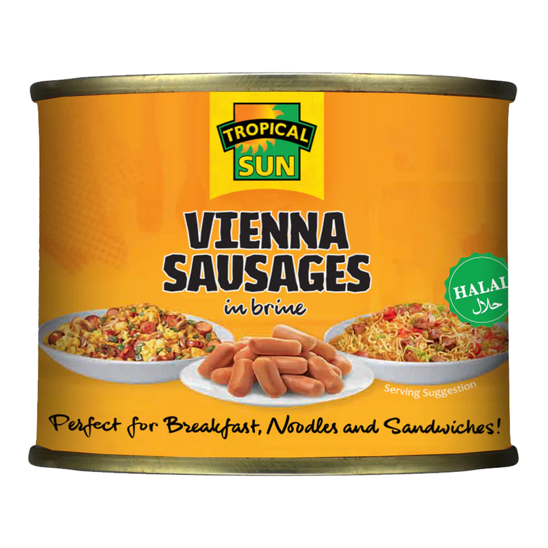 Tropical Sun Chicken Viennas Original 200G Halal