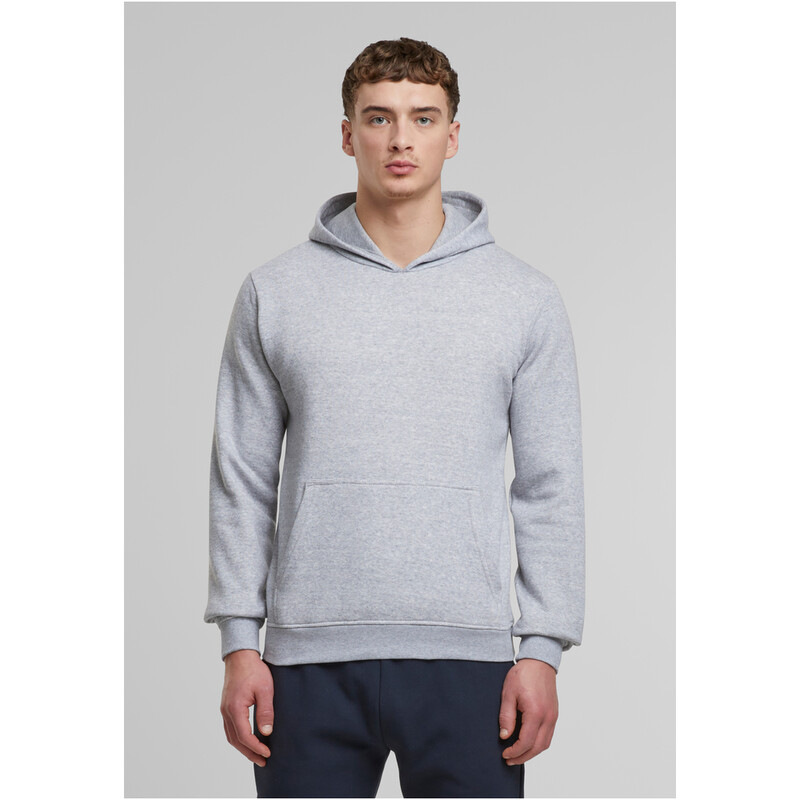 Urban Classics Basic Essential Hoody Heathergrau L