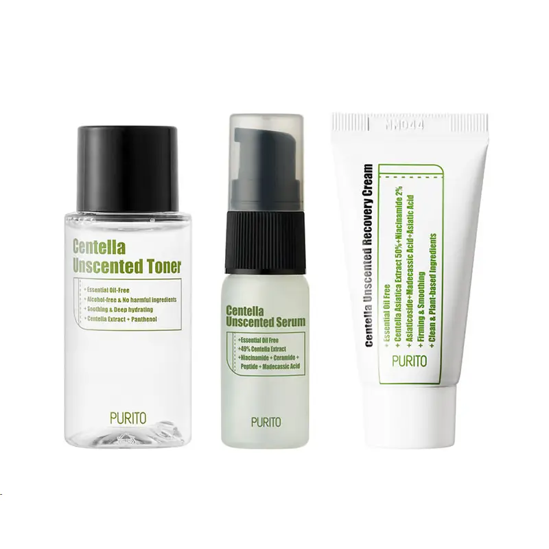 PURITO Wonder Releaf Centella Mini Set geurloos