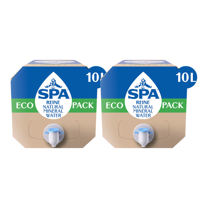 SPA Reine Still - Natuurlijk mineraalwater EcoPack 10 L x2