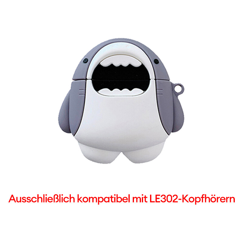 Lenovo LE302 Kopfhörer-Schutzhülle – Hai