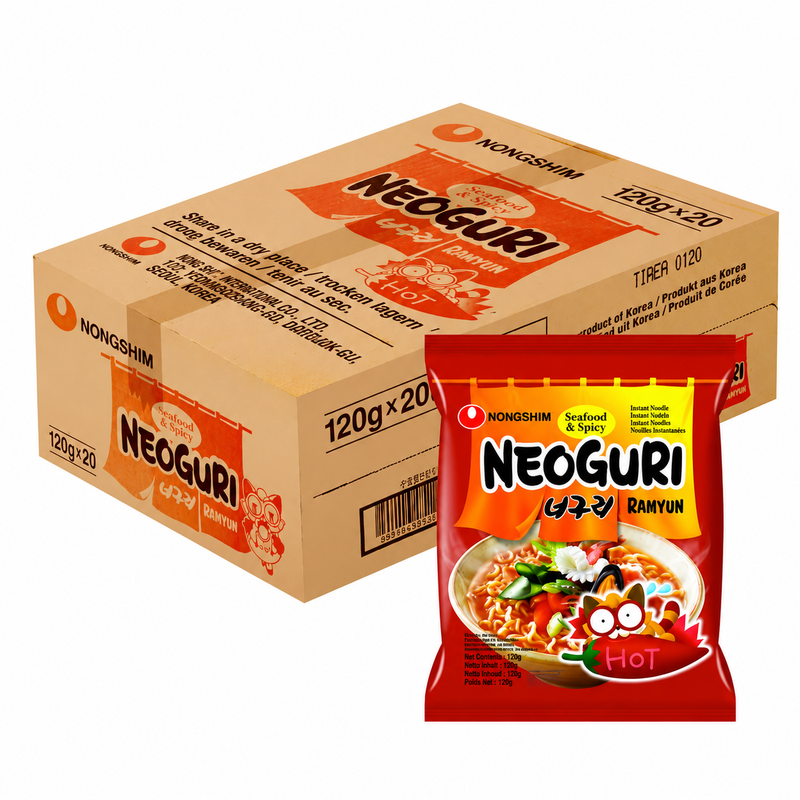 Nongshim Koreaanse Neoguri Ramyun - 120 g x 20