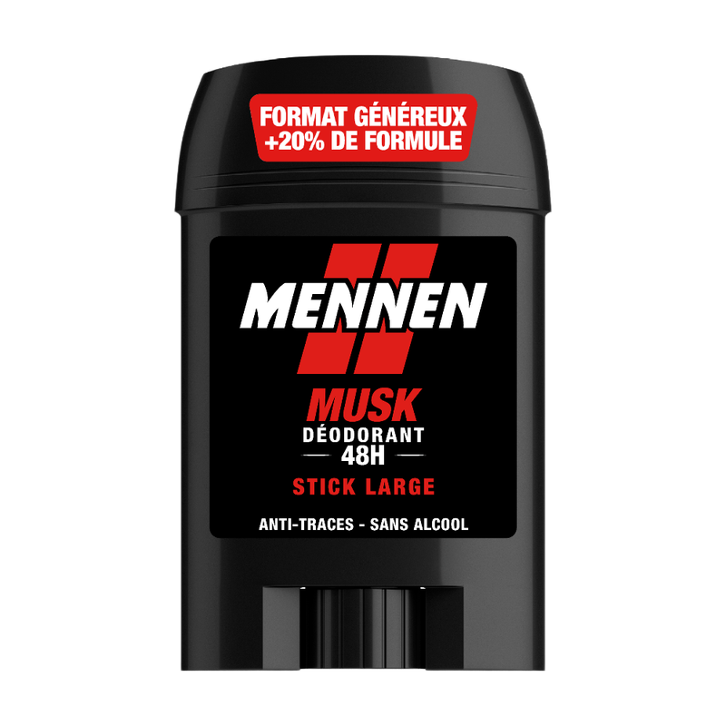 Déodorant Stick Homme Musk 24h Mennen Le Stick - vue 2