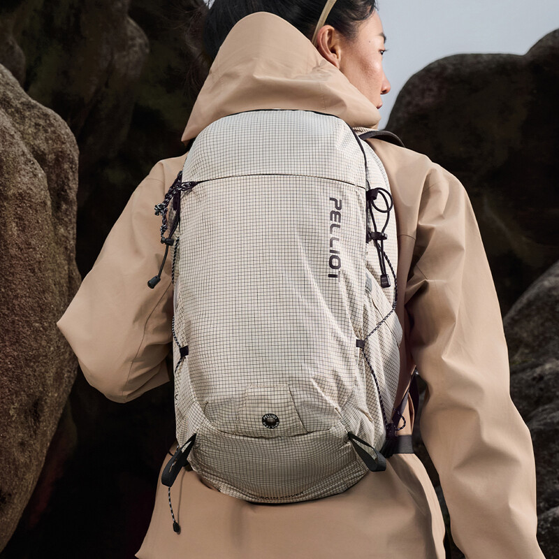 PELLIOT Outdoor Trekking Leichter Rucksack Reiserucksack Weiß