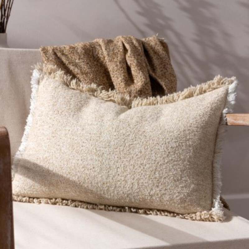 Yard Cushion Cover Doze Rectangle Natural 40x60cm - Perfect for Adding a Cozy, Organic Touch to Your Outdoor or Indoor Space