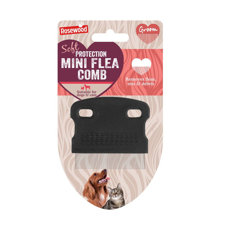 Soft Protection Mini Flea Comb for Dogs & Cats
