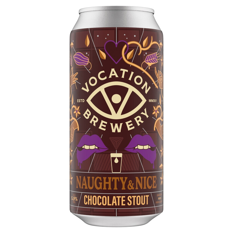 Vacation Brewery Dark Vocation Naughty & Nice Chocolate Stout 440Ml