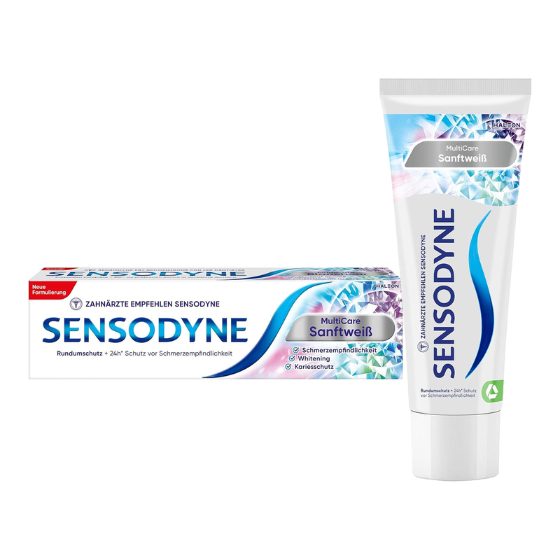 SENSODYNE MultiCare Sanftweiß Zahnpasta 75 ml