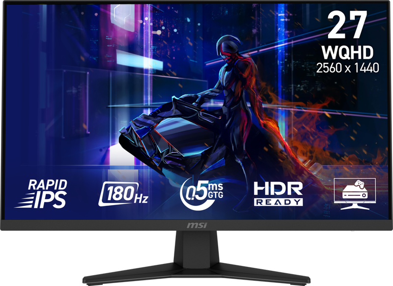 MAG 274QF 27" Gaming Monitor | WQHD | 180 Refresh Rate | 0.5ms Response Time | Rapid
