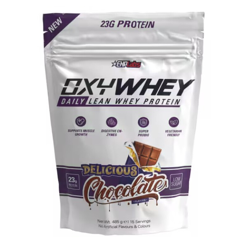 Whey Protein Powder Chocolate Flavour OxyWhey - 15 Servings