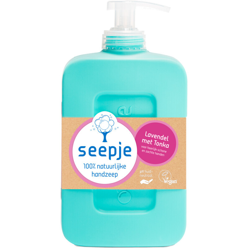 Seepje Handzeep Lavendel met Tonka - 300 ml